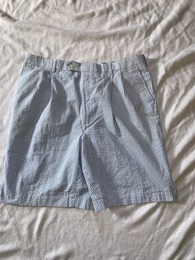 Berle seersucker men’s shorts preppy summer cool walking golf 38R